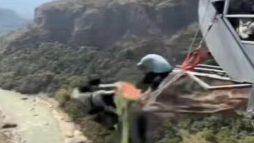 UttarakhandPolice बंजी जंपिंग