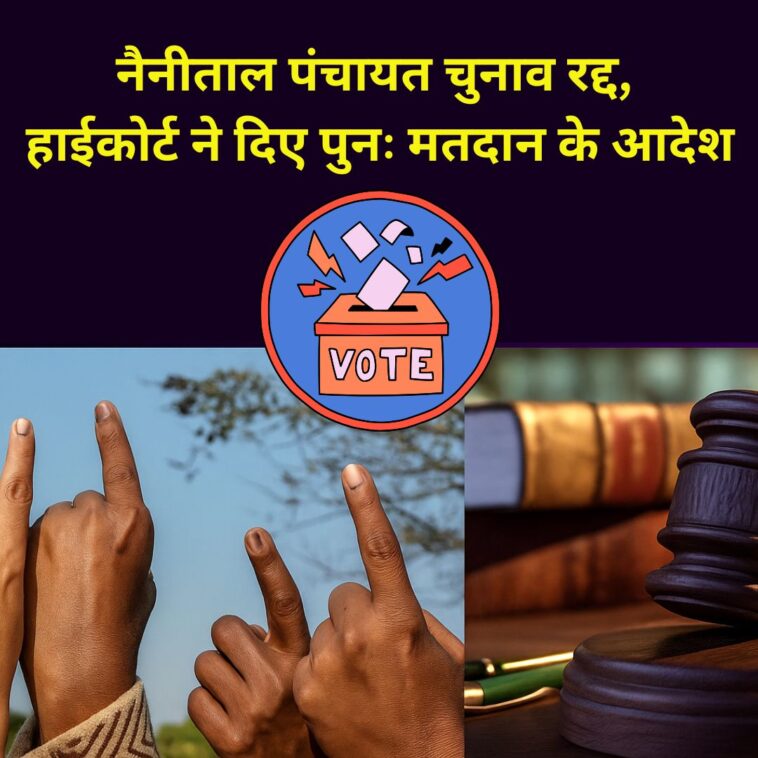 नैनीताल पंचायत न्यूज़: लापता हुए पंचायत सदस्य, जिला अध्यक्ष चुनाव रद्द – हाईकोर्ट ने दिए दोबारा कराने के आदेश